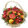 fruit basket with Pomegranates. Russia