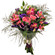 alstroemerias and roses bouquet. Russia