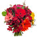 alstroemerias roses and gerberas bouquet. Russia