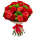 bouquet of roses and carnations. Russia